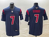Men's Houston Texans #7 CJ Stroud Navy Blue New 2019 Color Rush Stitched NFL Nike Limited Jersey,baseball caps,new era cap wholesale,wholesale hats
